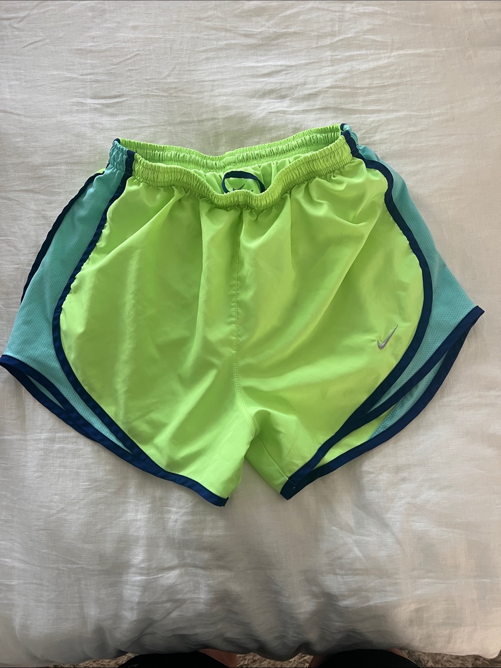 Nike Neon Lime Women’s Athletic Shorts